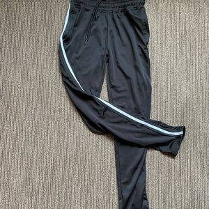 Extended length tapered track pants